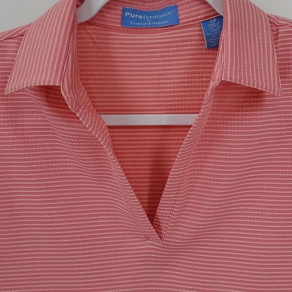 Pure formanance pink sleevless top. By fairway green. Small/petite.‎ - Picture 3 of 9